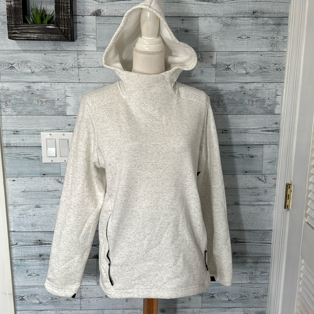FLX ACTIVE OUTDOOR WOMAN’S LIGHT GRAY HOODIE